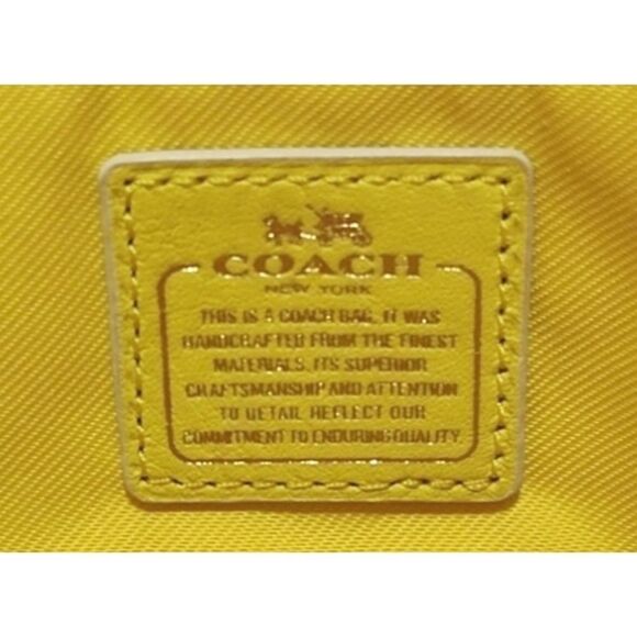 Coach Yellow Nolita Wristlet 24 - Picture 10 of 10
